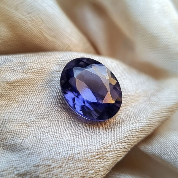 15 Ratti Amethyst Stone (Kataila/Jamunia Stone) Certified Natural Gemstone AAA Quality - Image 4