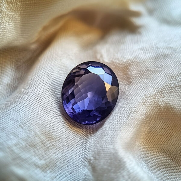 15 Ratti Amethyst Stone (Kataila/Jamunia Stone) Certified Natural Gemstone AAA Quality - Image 2