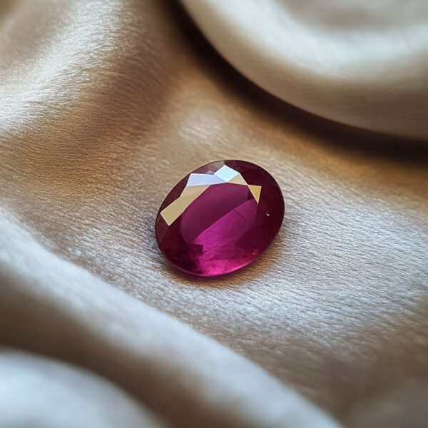 6 ratti Ruby (Manikya) Certified Natural Gemstone AAA Quality - Image 3